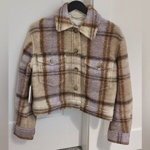 Aritzia Ganna Cropped Wool Jacket